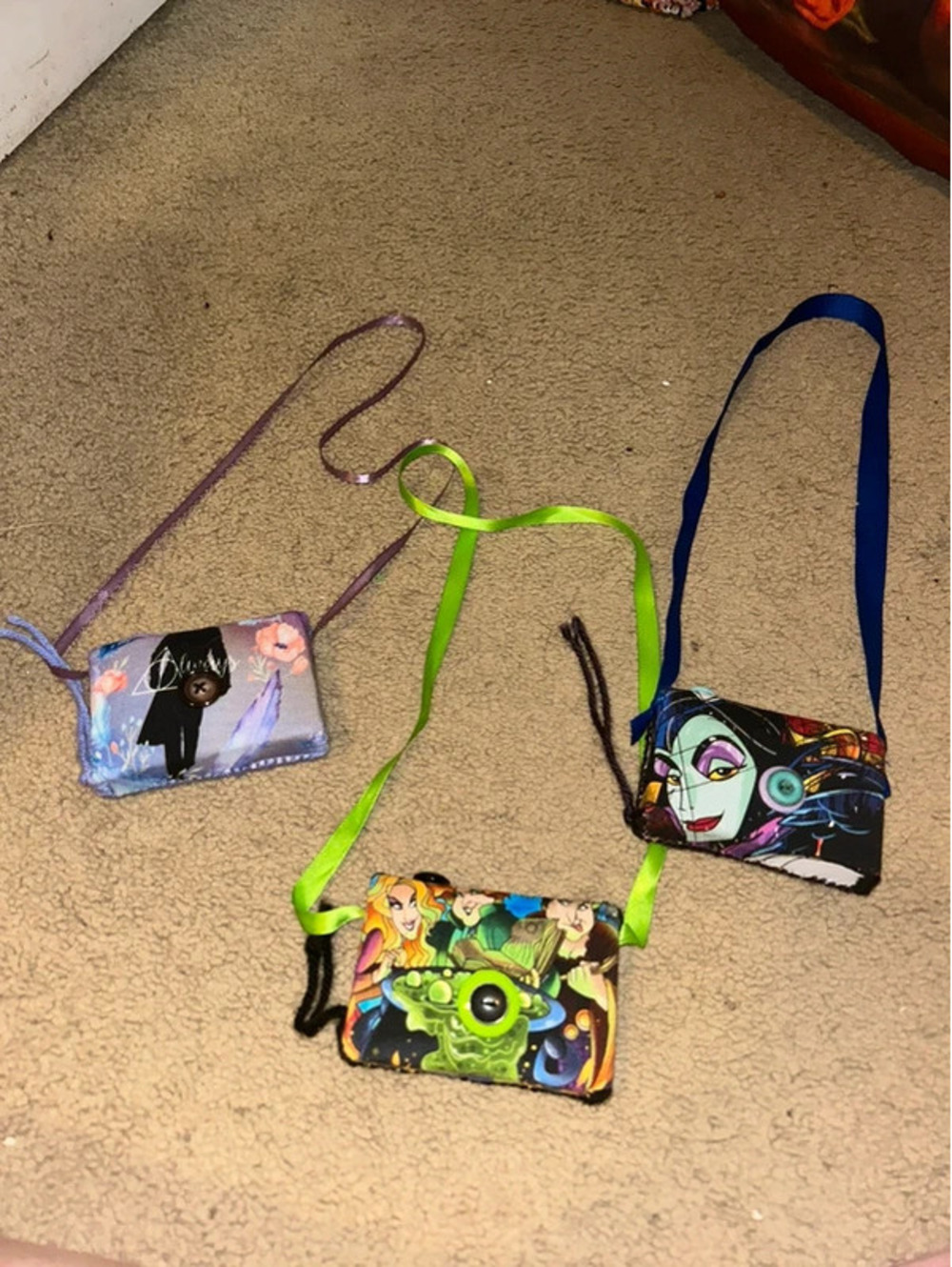 Lot of 3 handmade toddler cameras